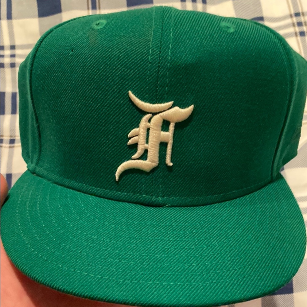 Fear of god new era fitted hat 7 3/8